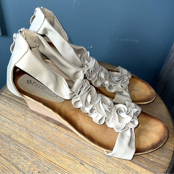 Patrizia Harlequin Flower Wedge Sandals - Picture 6 of 10